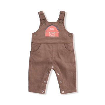 LITTLE FARM APPLIQUE CLASSIC OVERALL