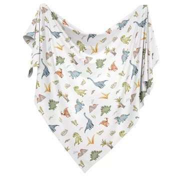 SOFT DINOS BAMBOO SWADDLE BLANKET