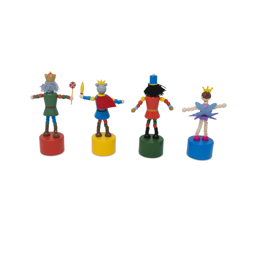 NUTCRACKER PUSH PUPPET SET