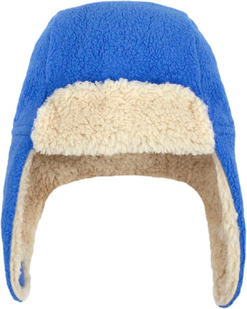 COZIE FLEECE TRAPPER HAT PERIWINKLE