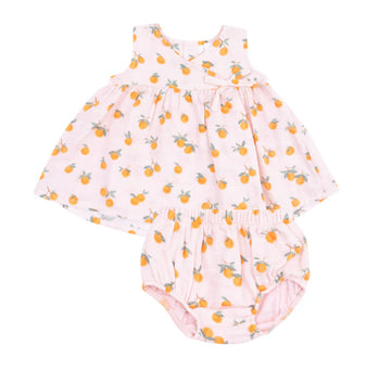 SWEET CLEMENTINES TOP AND BLOOMER