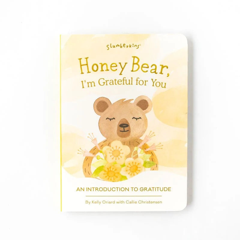 HONEY BEAR PLUS 2 BOOKS ON GRATITUDE, CONNECTION, SHARING