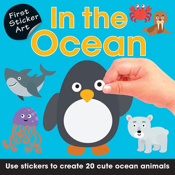 FIRST STICKER BOOK IN THE OCEAN