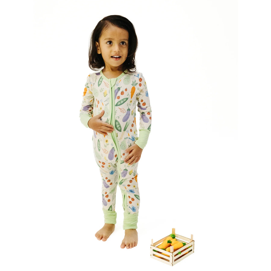 VEGGIE PATCH BAMBOO CONVERTER ROMPER