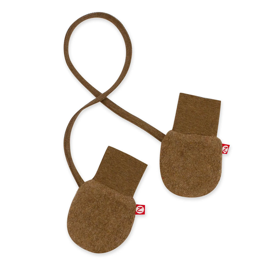 COZIE FLEECE MITTEN BROWN