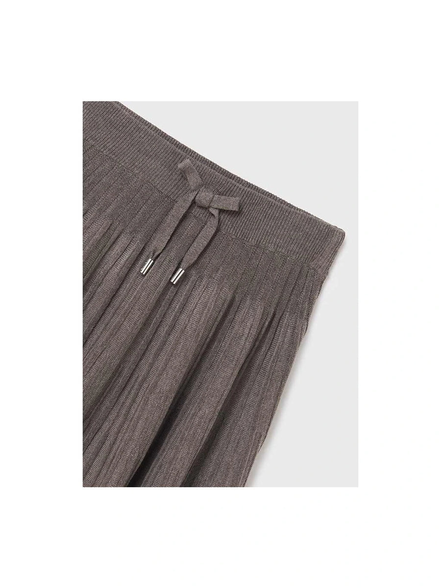 PLEATED KNIT SKIRT