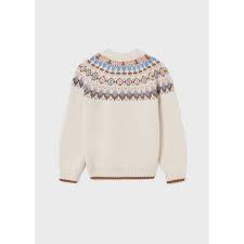 FAIR ISLE CABLE SWEATER