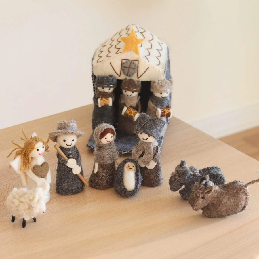 FELT CHRISTMAS NATIVITY SET