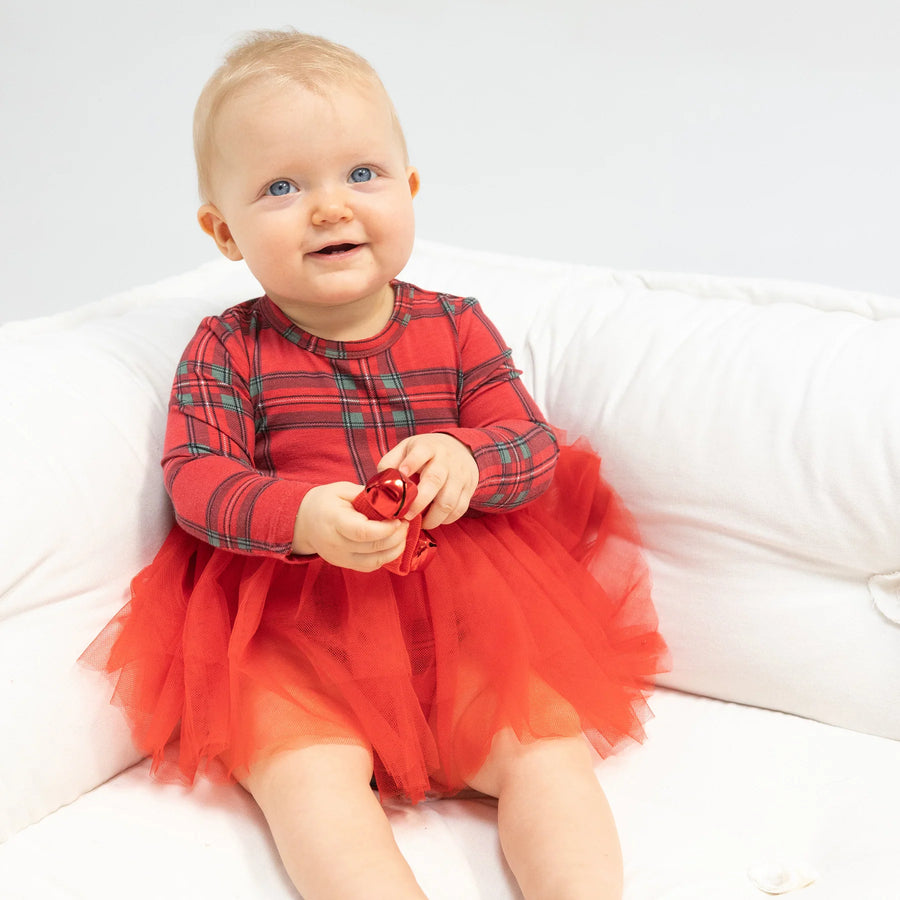 VINTAGE HOLIDAY PLAID TUTU