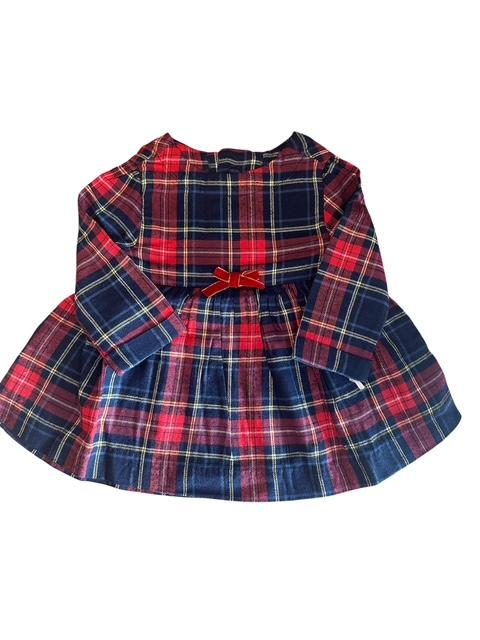 HOLIDAY PLAID MAGNETIC DRESS LEGGING SET