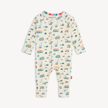 DUMPS LIKE A TRUCK MAGNETIC ROMPER