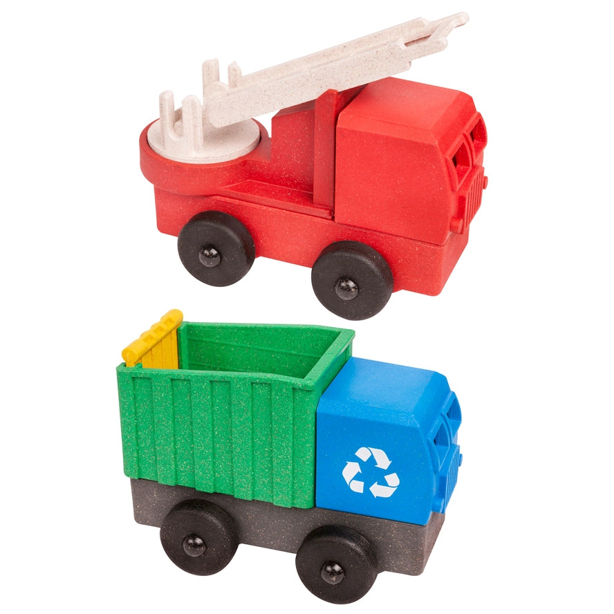FIRE AND RECYCLE TRUCK 2 PACK