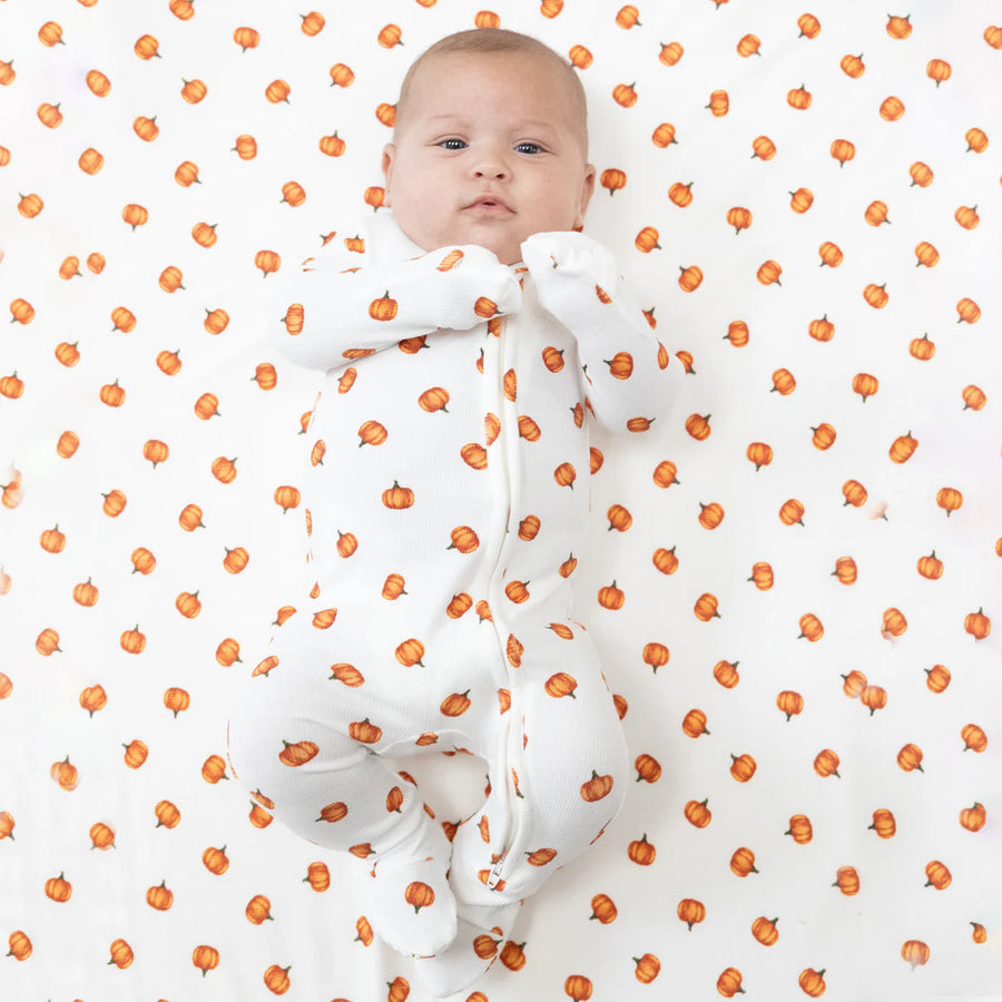 LITTLE PUMPKINS 2 WAY ZIPPER FOOTIE