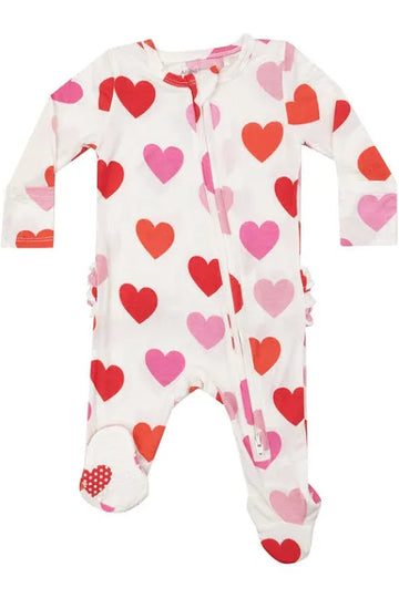 BIG HEARTS BAMBOO FOOTIES