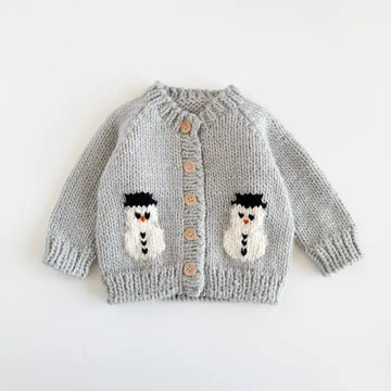 SNOWMAN CARDIGAN