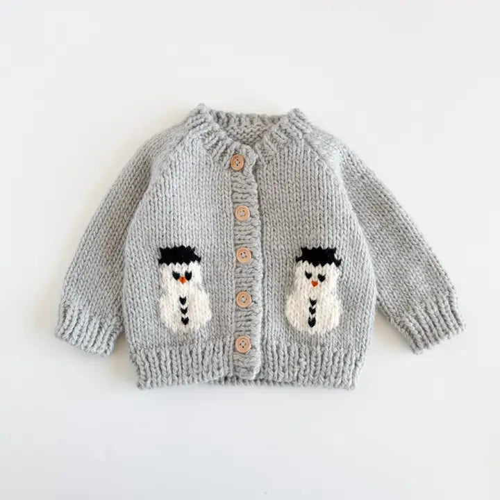 SNOWMAN CARDIGAN