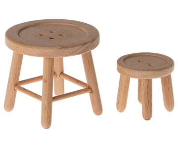 MOUSE TABLE AND STOOL