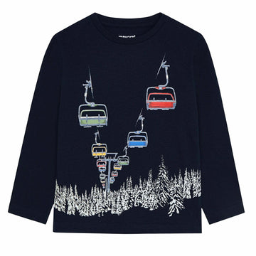 SKI LIFT PRINT L/S SHIRT