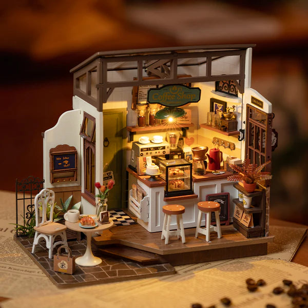 DIY MINIATURE HOUSE CAFE