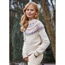 FAIR ISLE CABLE SWEATER