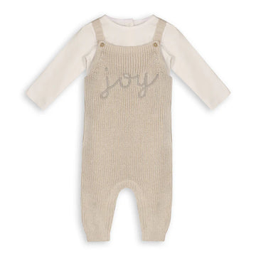 ORGANIC COTTON JOY CHUNKY SWEATER OVERALL SET