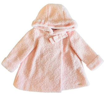 PRETTY BOW PINK COAT