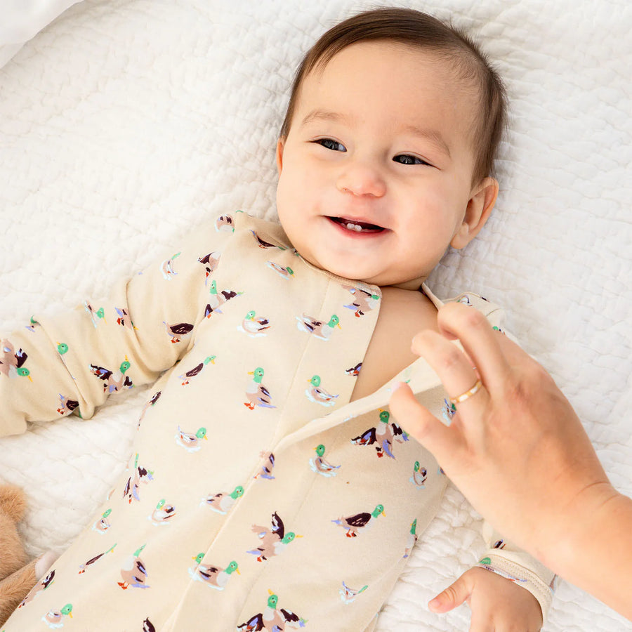 QUACK ME UP ORGANIC COTTON FOOTIE MAGNET