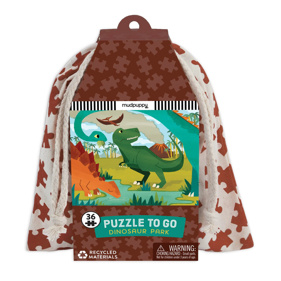 PUZZLE TO GO DINOSAUR PARK