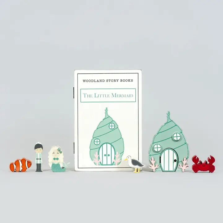 LITTLE MERMAID WOODEN STORY GIFT SET