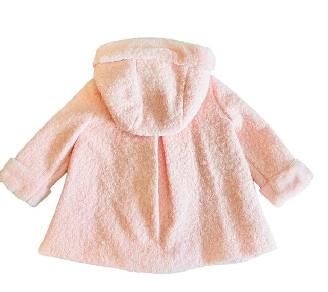 PRETTY BOW PINK COAT