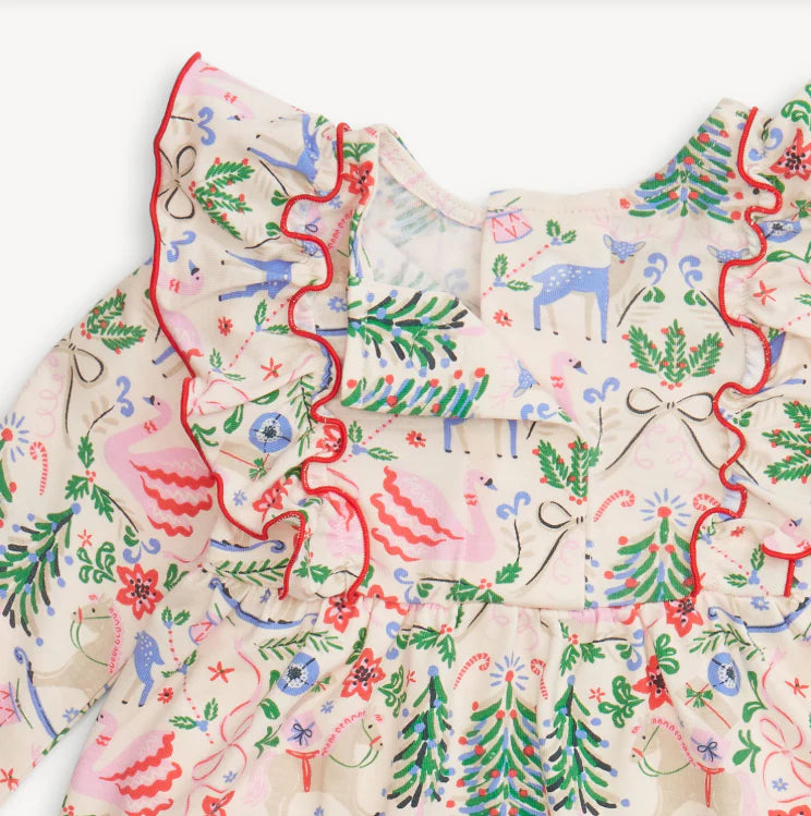 SUGAR PLUM DREAMS MAGNETIC DRESS LEGGING SET