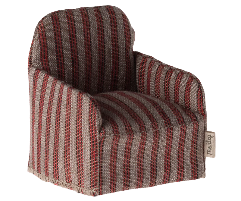 MOUSE CHAIR RED STRIPE