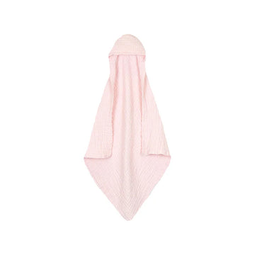 TODDLER HOODED BATH TOWEL BLUSH