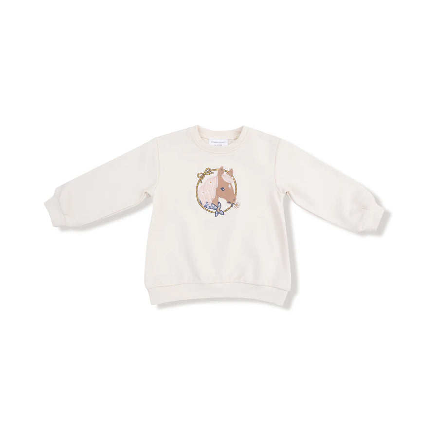HORSE CAMEO SWEATSHIR AND TUTU SET