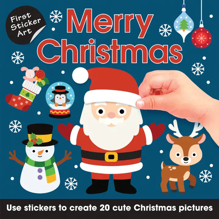 FIRST STICKER BOOK MERRY CHRISTMAS