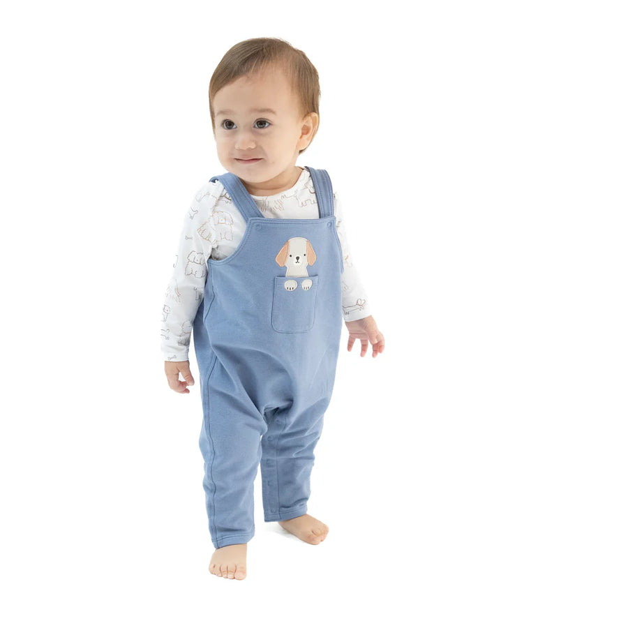 BEST FRIEND DOGS COVERALL AND ONESIE SET