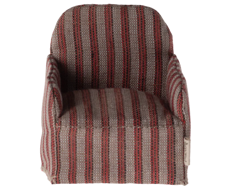 MOUSE CHAIR RED STRIPE