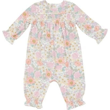 PEONIES & ROSES BAMBOO ROMPER