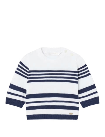 BABY NAVY STRIPE SWEATER