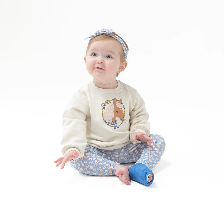 COUNTRY CALICO SWEATSHIRT AND LEGGING