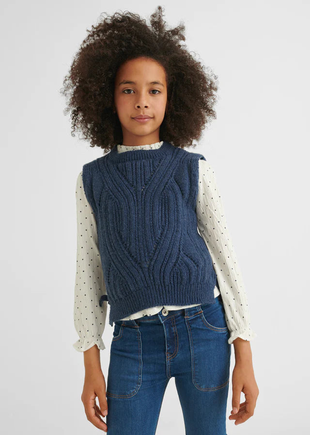 SWEATER VEST NAVY