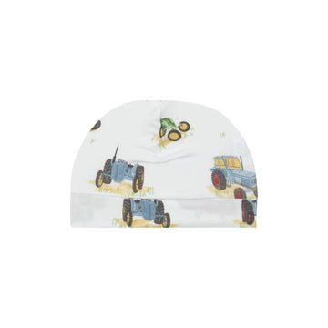 VINTAGE TRACTORS BABY HAT