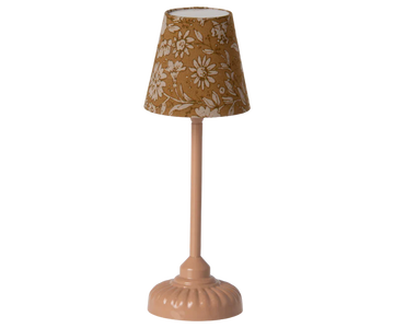 VINTAGE FLOOR LAMP DARK POWDER