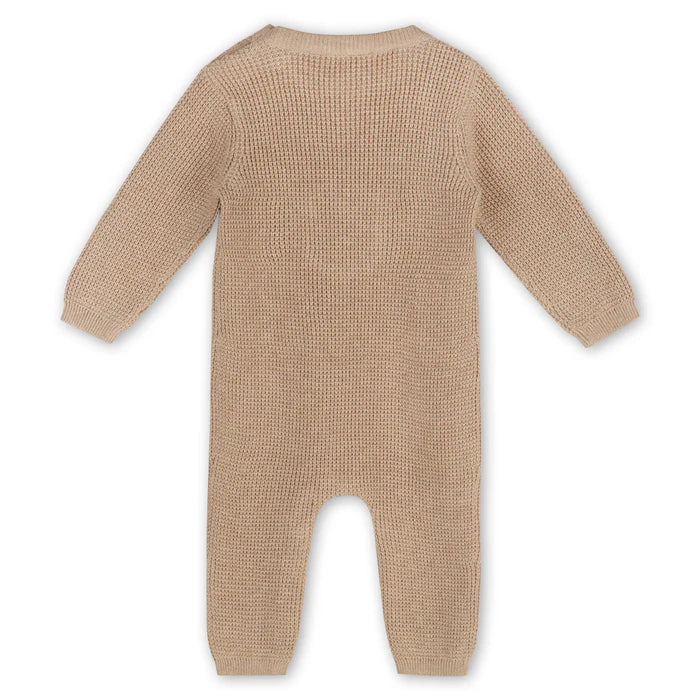 LION ORGANIC CHUNKY SWEATER BABY JUMPSUIT