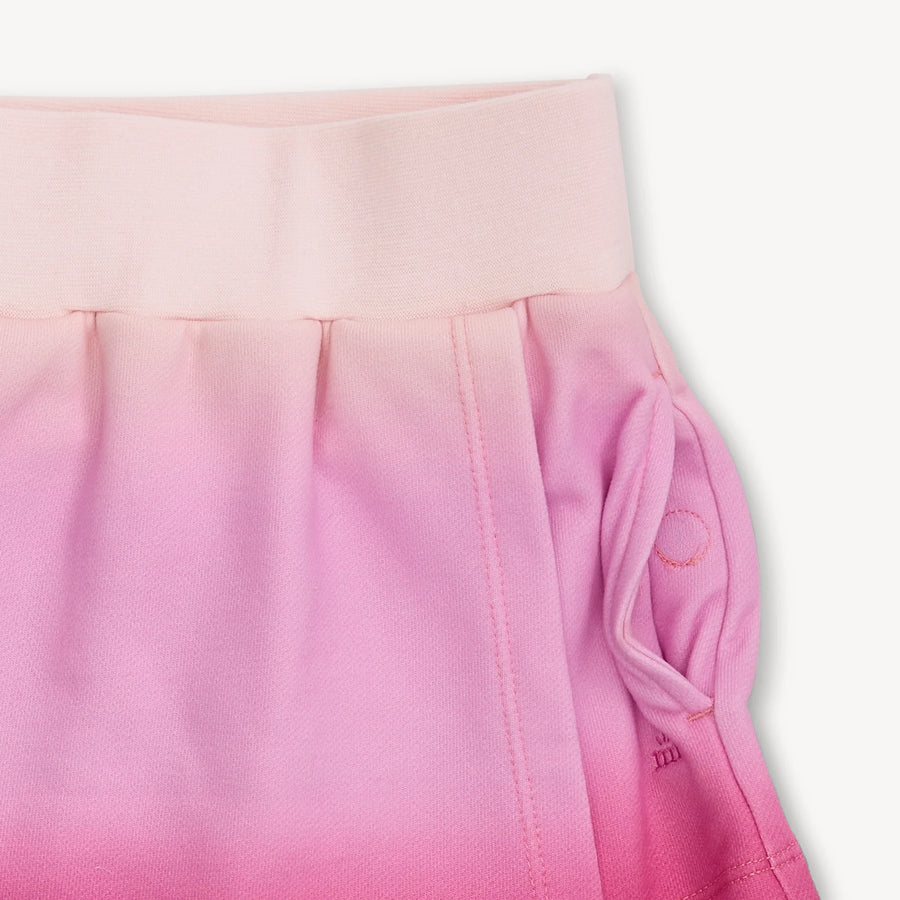 PINK OMBRE COTTON SKORT