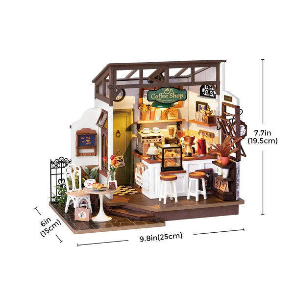 DIY MINIATURE HOUSE CAFE