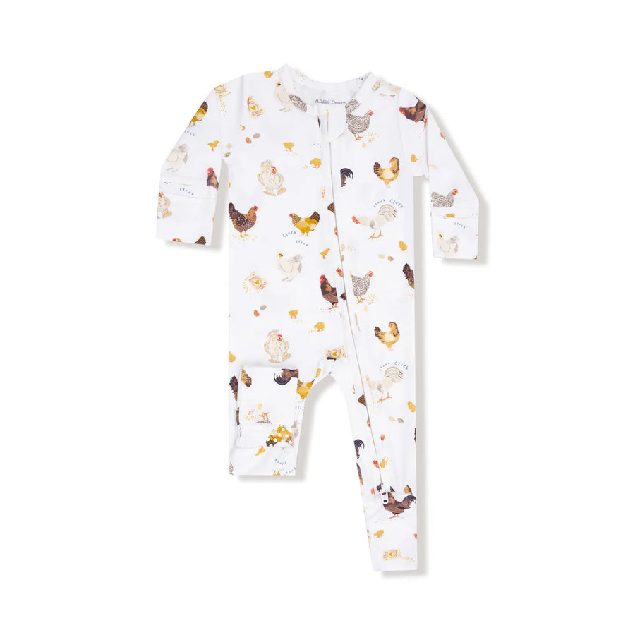CHICKEN BAMBOO CONVERTER ROMPER