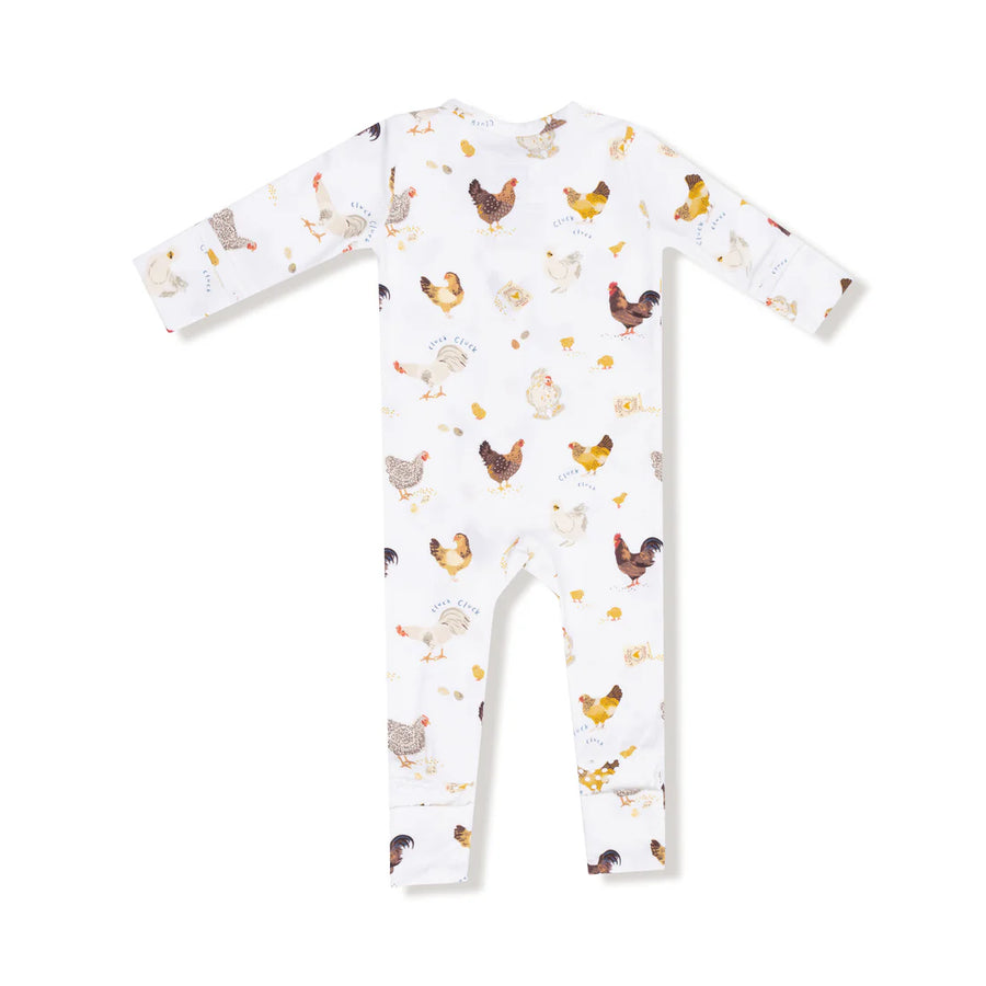 CHICKEN BAMBOO CONVERTER ROMPER