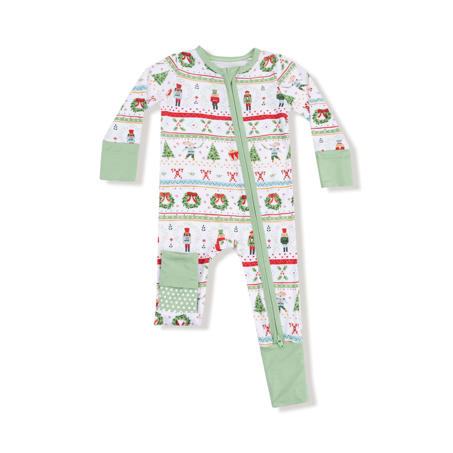 NUTCRACKER BAMBOO CONVERTER ROMPER