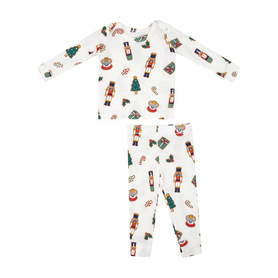 NUTCRDACKER CHRISTMAS COOKIES bamboo pajama set